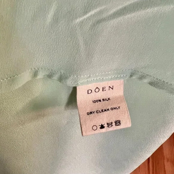 NWT DOEN Venus Dress in Creme De Menthe Size Small - Picture 11 of 13